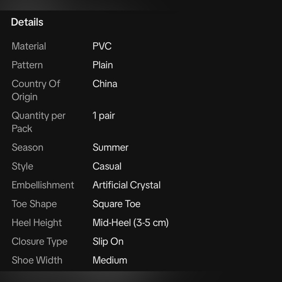 NEW Rhinestone Heels EU40 (size 8.5) - Picture 2 of 5